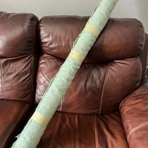 Vintage Sage Green Slub Boucle Fabric